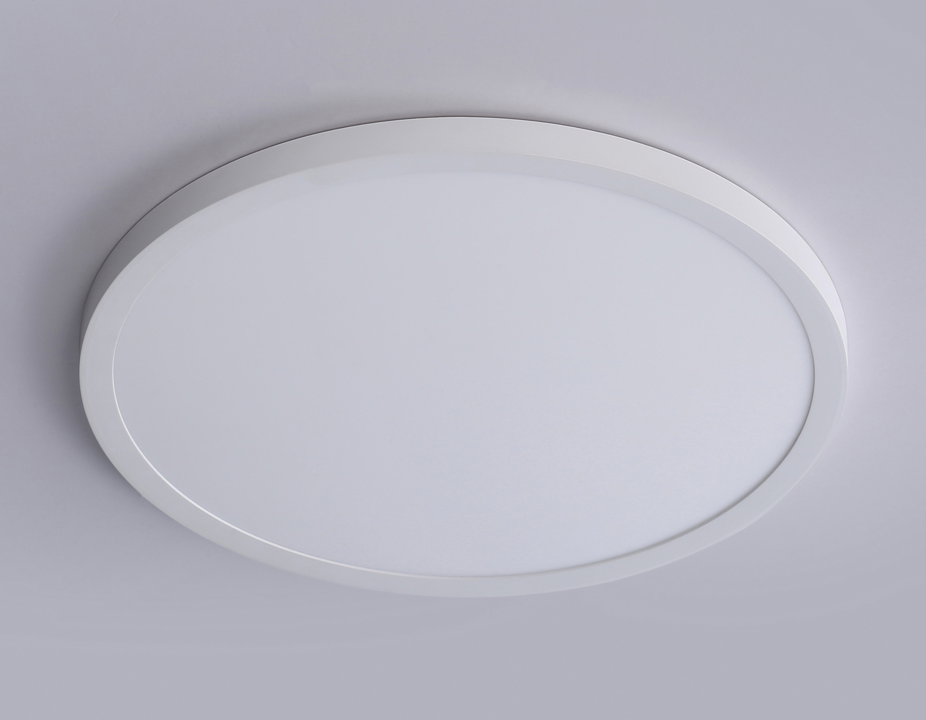 Светильник светодиодный ультратонкий с высокой степенью защиты IP54 FZ1955 WH белый IP54 26W 5000K D370*15 (Без ПДУ)