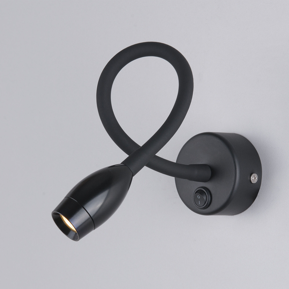 Спот с выключателем Elektrostandard Band LED черный 3000К MRL LED 1116 (electrostandart_a063706)