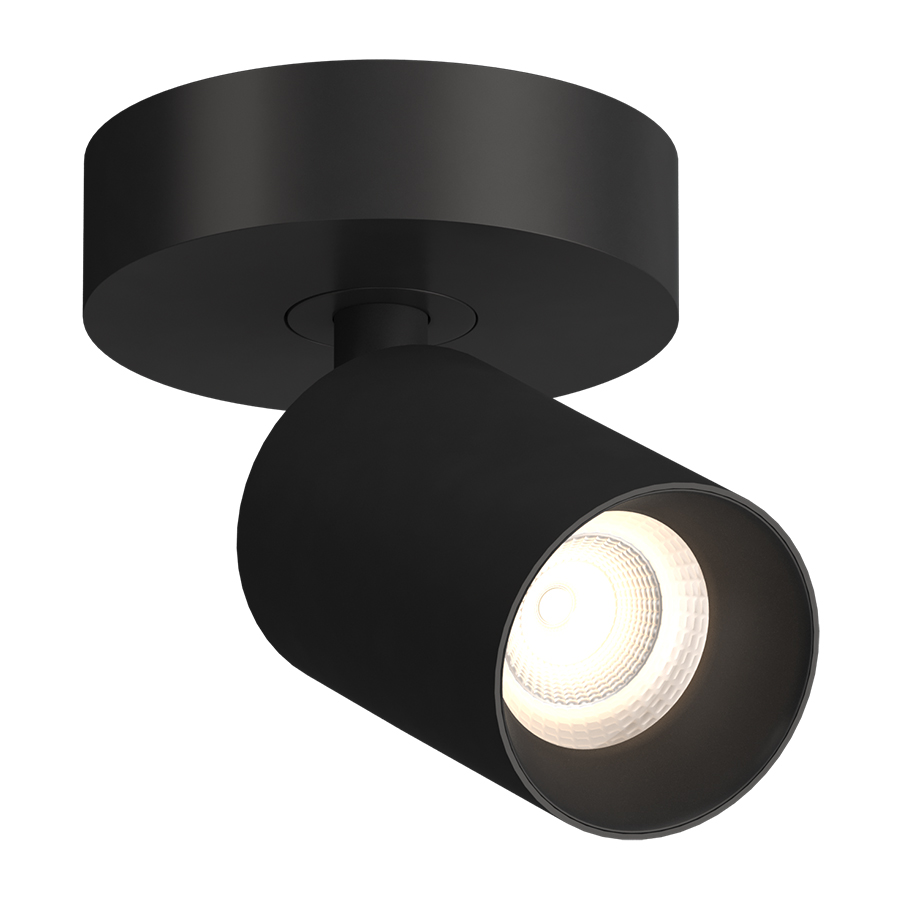 Накладной поворотный светодиодный светильник Ledron SAGITONY R1 S60 Dim Black 4000K (10868)