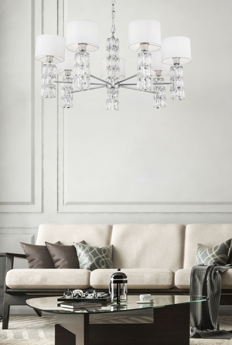 Подвесная люстра Talento DIA008PL-07CH (dia008pl-07ch)