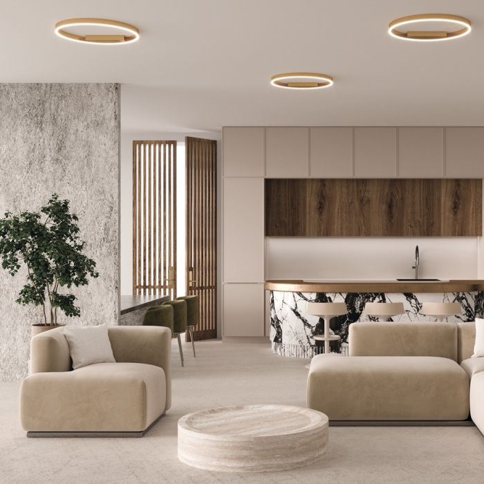 Потолочный светильник светодиодный Maytoni Rim MOD058CL-L35BSK (mod058cl-l35bsk)