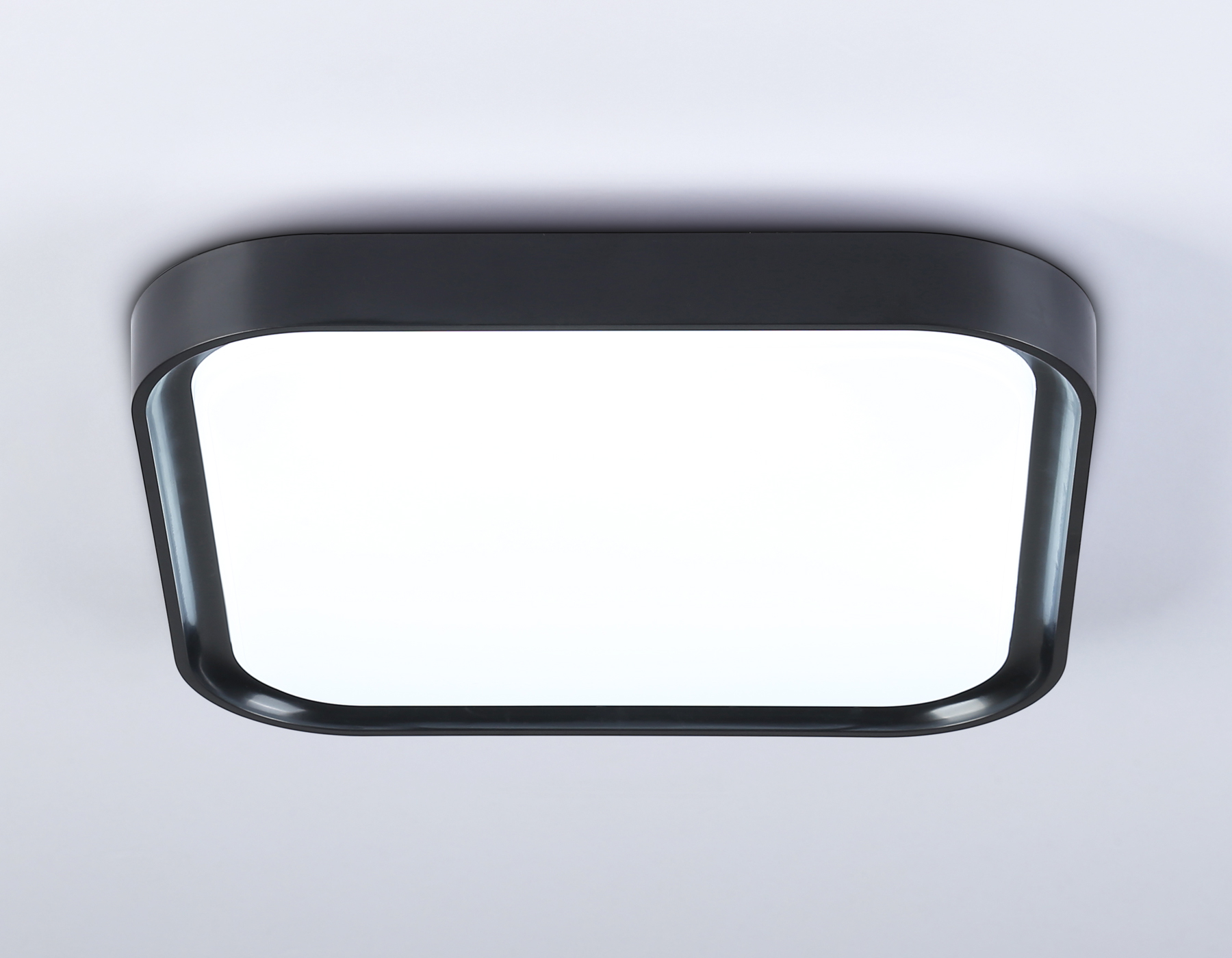 Потолочный светодиодный светильник FZ1268 BK черный 27W 5000K 350*350*60 (Без ПДУ)