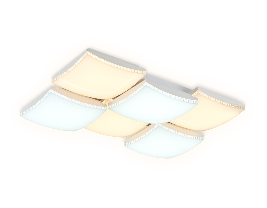 Потолочный светодиодный светильник с пультом FP2326 WH белый 216W 810*540*145 (ПДУ РАДИО 2.4)