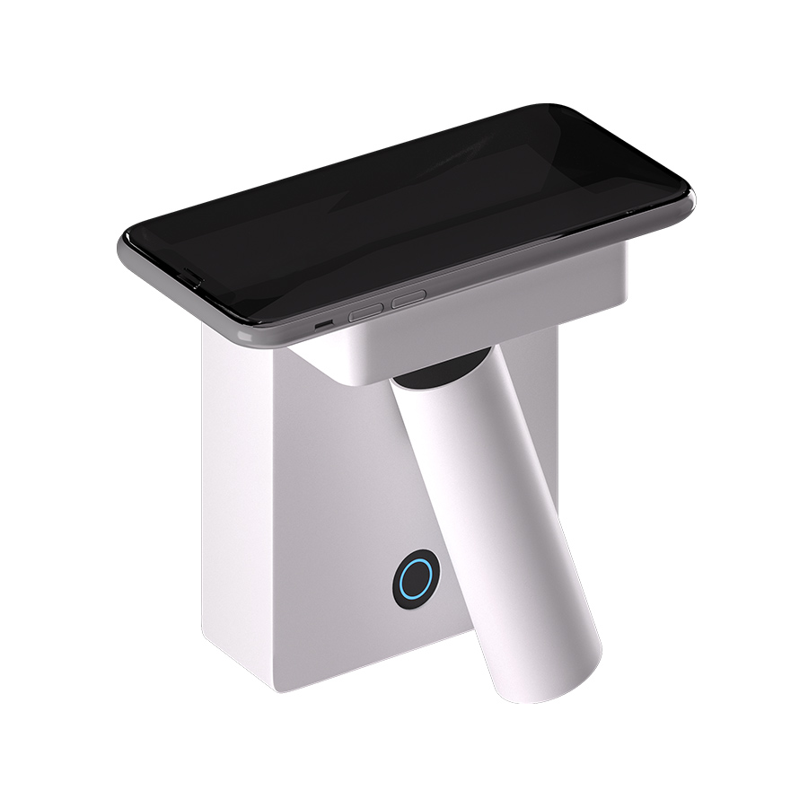 Настенный светодиодный светильник Ledron ENERGY Dim White-Black (9533)