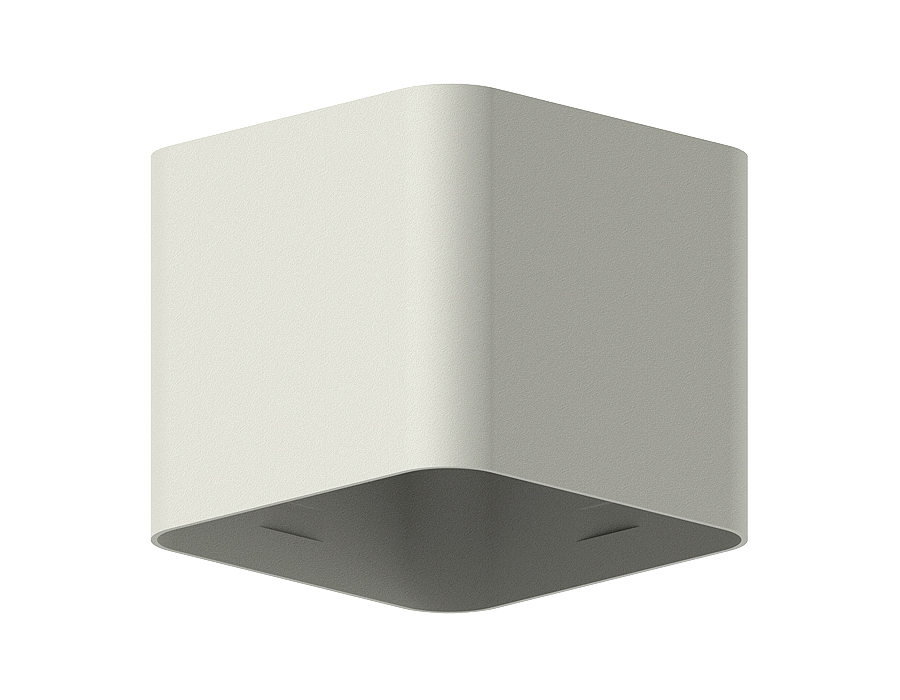 Корпус светильника накладной для насадок 70*70mm C7807 SGR серый песок 70*70*H60mm MR16 GU5.3