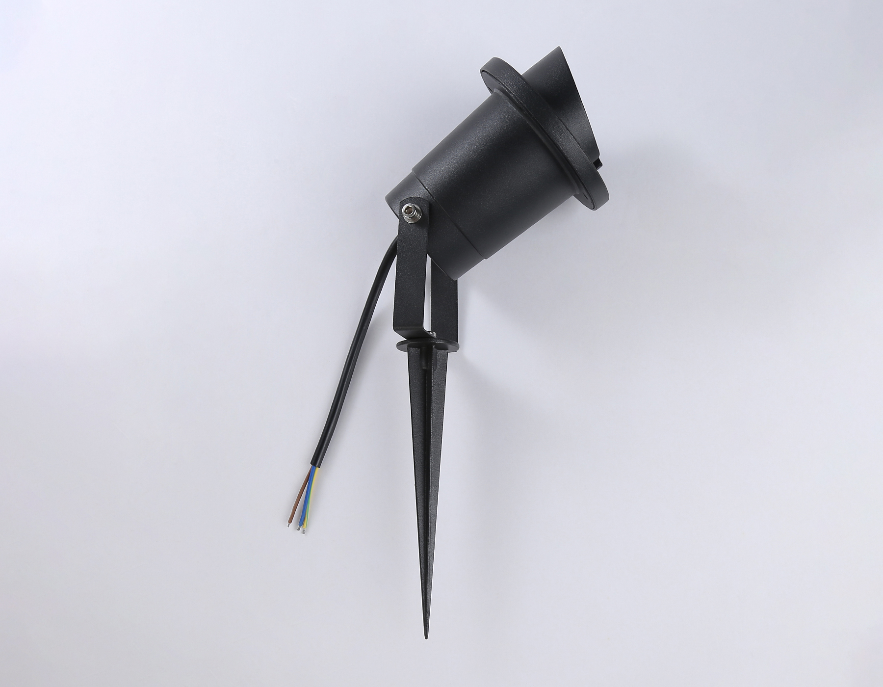 Уличный светильник в грунт ST6339 BK черный IP65 GU10 max 35W D92*315