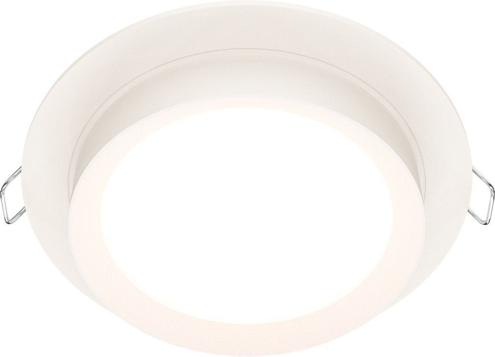 Встраиваемый светильник Hoop GX53 1x15Вт Maytoni Technical DL086-GX53-RD-W (dl086-gx53-rd-w)