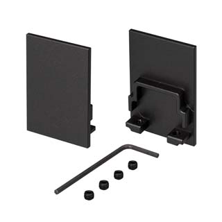 Заглушка SL-COMFORT-3551 BLACK глухая (Arlight, Металл) 031794