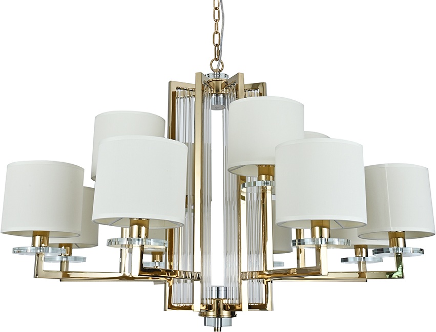 Подвесная люстра Newport 35400 354084C gold без абажуров (35408_4_c_gold_bez_abazhurov)