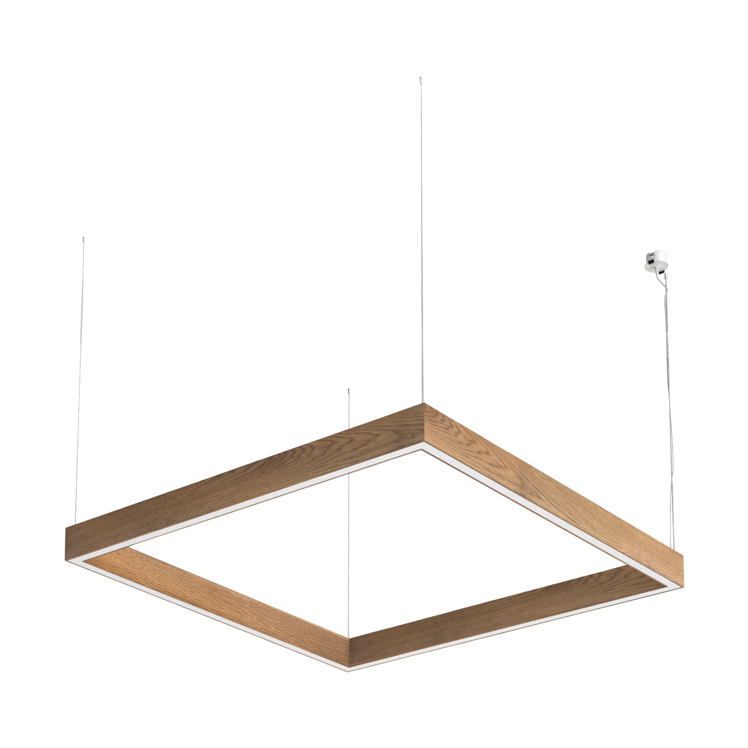 Подвесной светодиодный светильник Ledron KVADRO Basic 1190 White 4000K (4821)