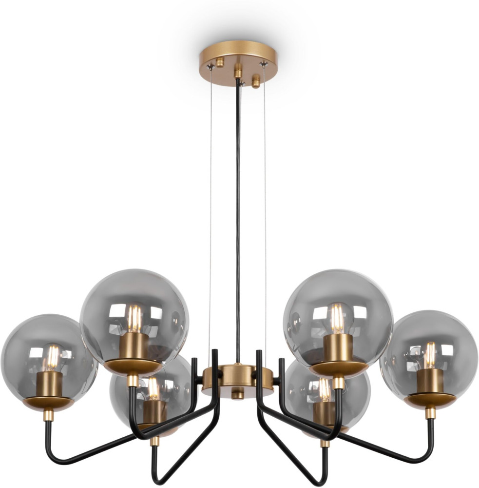 Подвесная люстра Moricio FR5140PL-06GB (fr5140pl-06gb)