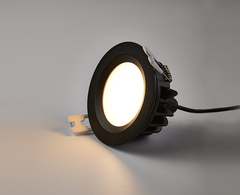 IT08-8018 black 4000K светильник встраиваемый