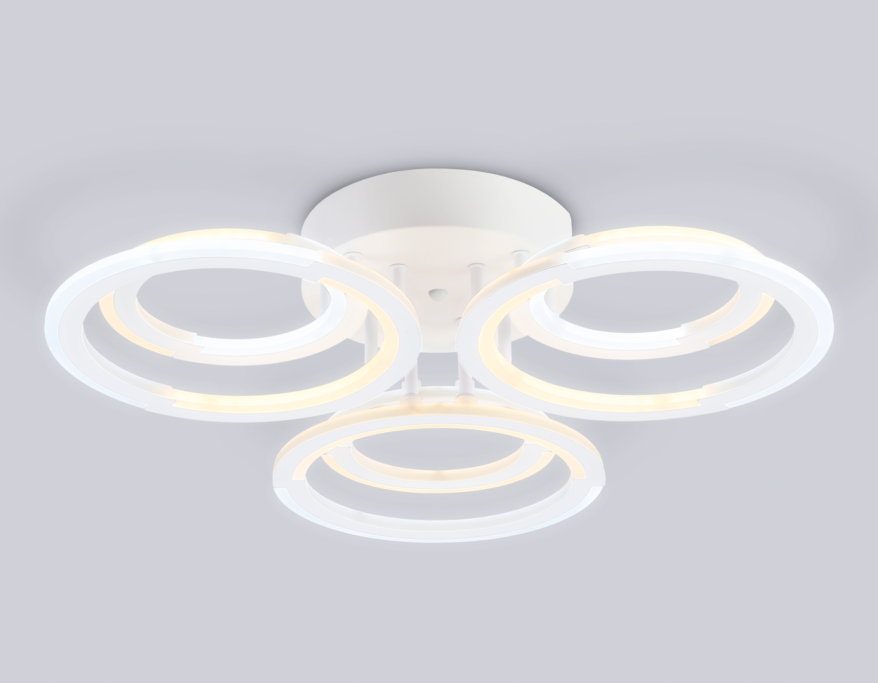 Светильник светодиодный потолочный FA8943/3+3 WH белый 79W 3000-6000K D580*120 (ПДУ ИК)