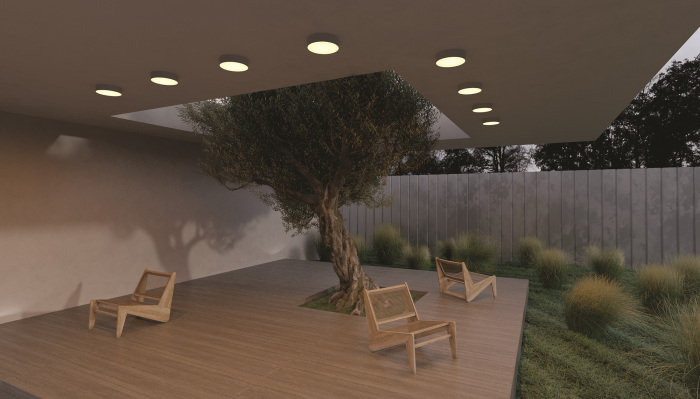 Потолочный светильник уличный Maytoni Zon IP O431CL-L30B3K (o431cl-l30b3k)