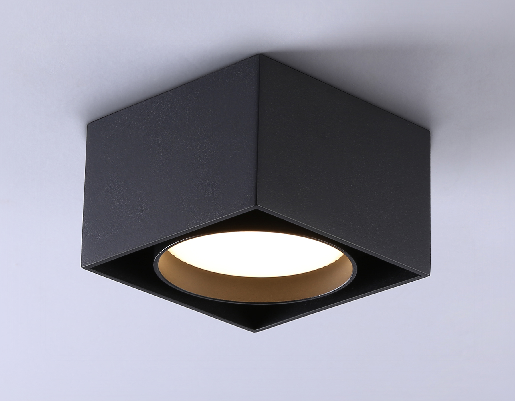 Накладной точечный светильник GX53 TN70866 BK черный GX53 max 12W 95*95*62