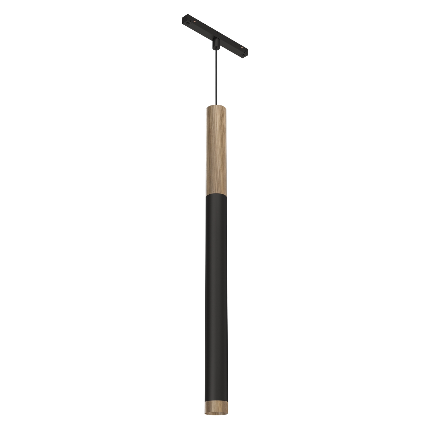 Светодиодный светильник для магнитной системы Ledron Sagi T40 Wooden 200 Black (4580)