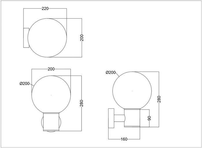 Настенный уличный светильник Maytoni Bold O598WL-01B (o598wl-01b)