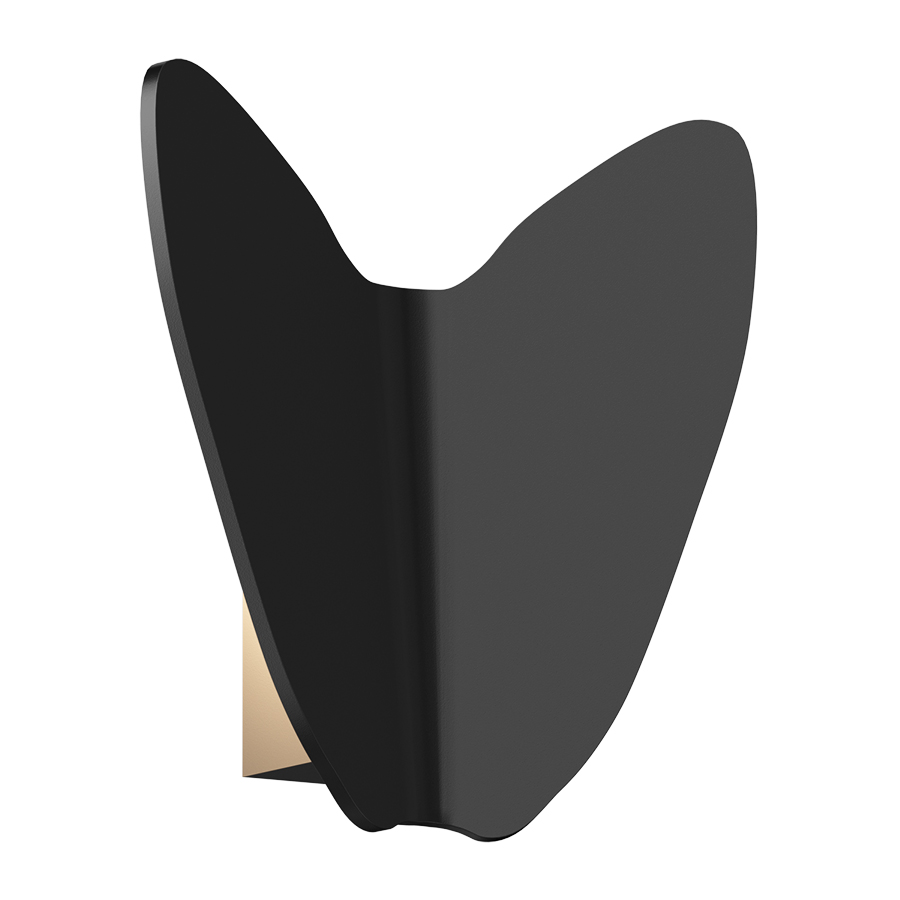Настенный светодиодный светильник WINGS Black (10094)