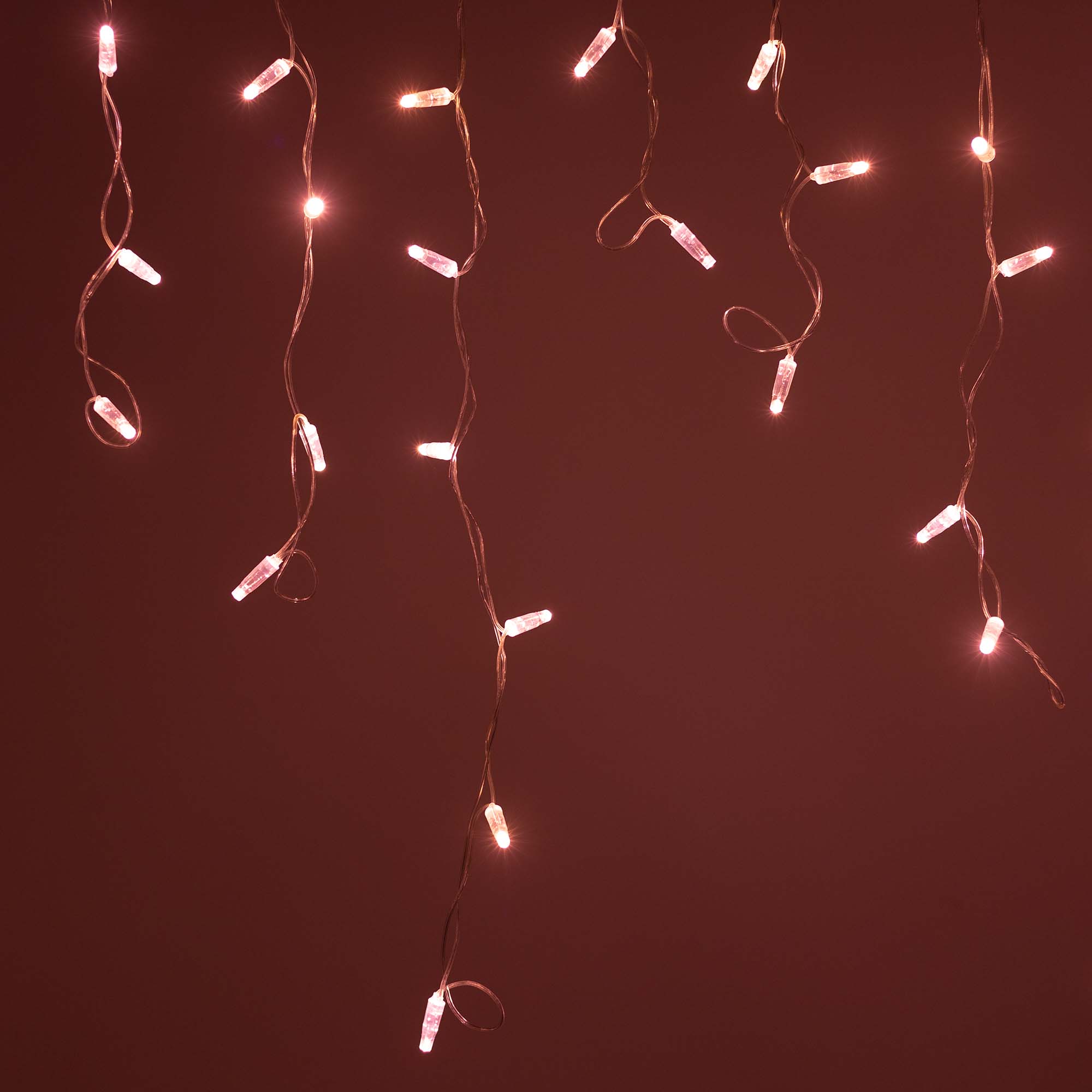 Светодиодная гирлянда ARD-EDGE-CLASSIC-2400x600-CLEAR-88LED-STD Rose Gold (230V, 6W) (Ardecoled, IP65) 031188