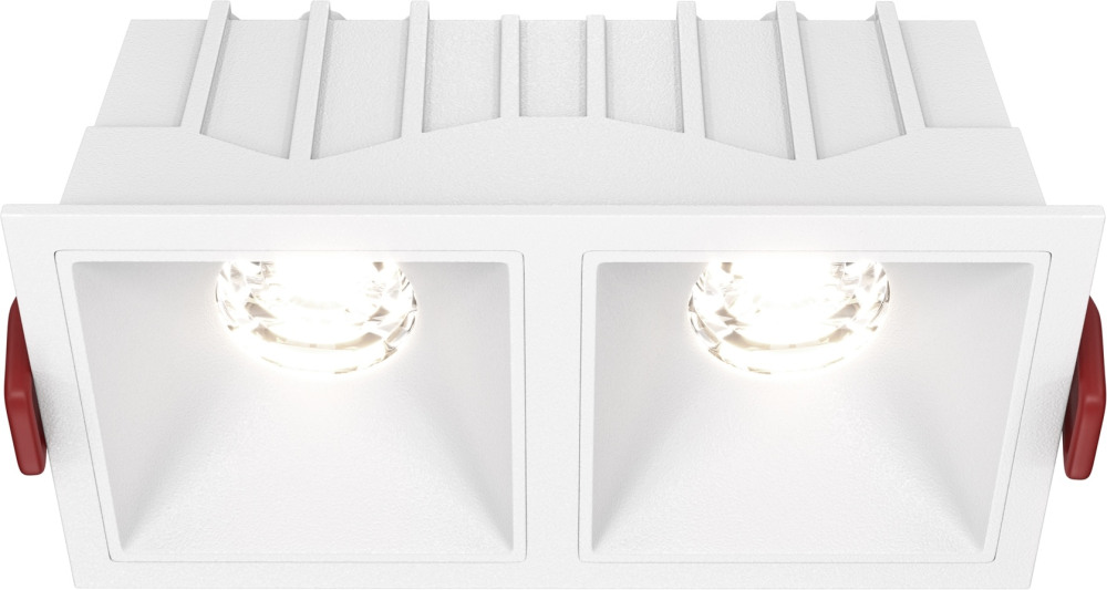 Встраиваемый светильник Alfa LED 4000K 2x10Вт 36 Maytoni Technical DL043-02-10W4K-SQ-W (dl043-02-10w4k-sq-w)