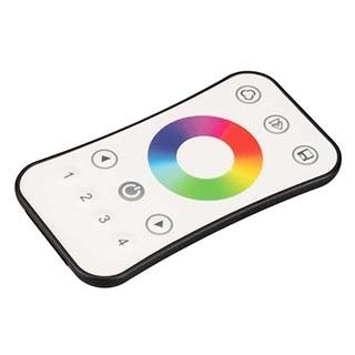 INTELLIGENT ARLIGHT Пульт SMART-RF-801-52-4G-1SC-RGB White (3V, 2.4G) (IARL, IP20 Пластик, 5 лет) 037675