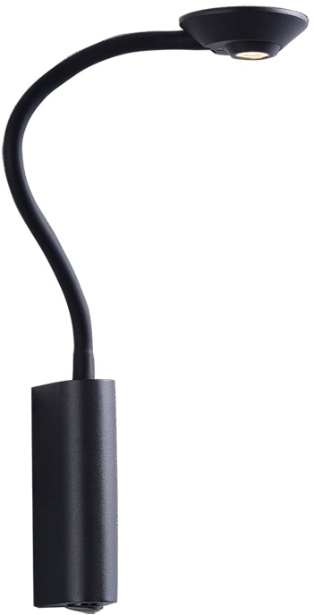 Бра для чтения светодиодное с выключателем Newport 14340 14341A black (14341_a_black)