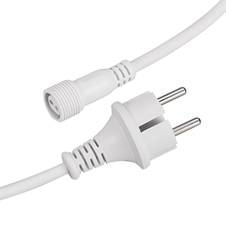 Шнур питания ARD-CLASSIC-ICEFALL-1.5M White (230V) (Ardecoled, Закрытый) 026106