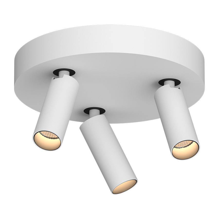 Накладной поворотный светодиодный светильник Ledron SAGITONY R3 S40 Dim White-Black (2500)