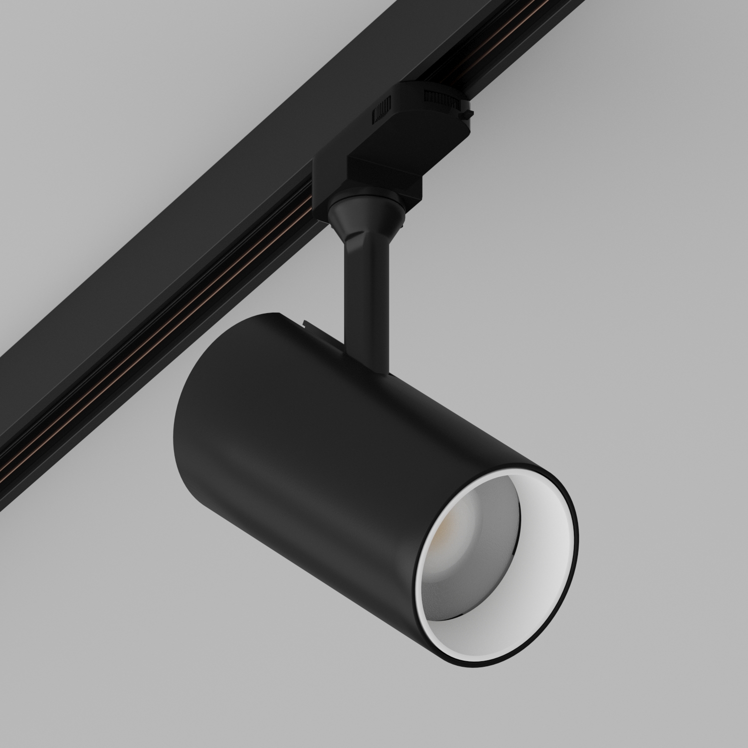 Светодиодный светильник для трехфазного трека Ledron TSU0509 Black-White (4279)