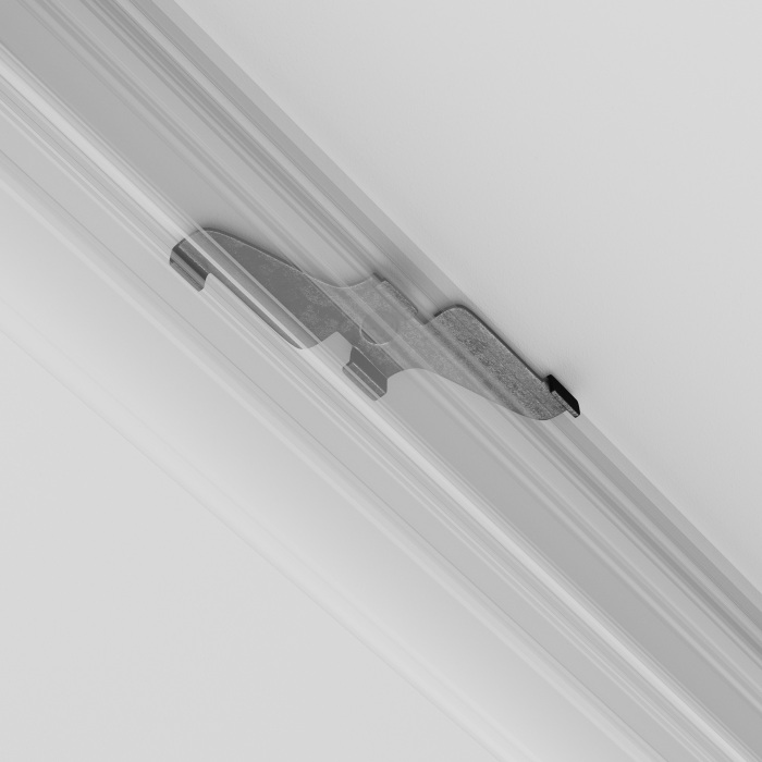 Фиксатор для накладного монтажа Exility черный магнитный Maytoni Technical TRA034HS-21B