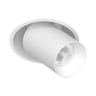 Встраиваемый поворотный светодиодный светильник Ledron EVA DANNY MINI White TRIAC (10140)