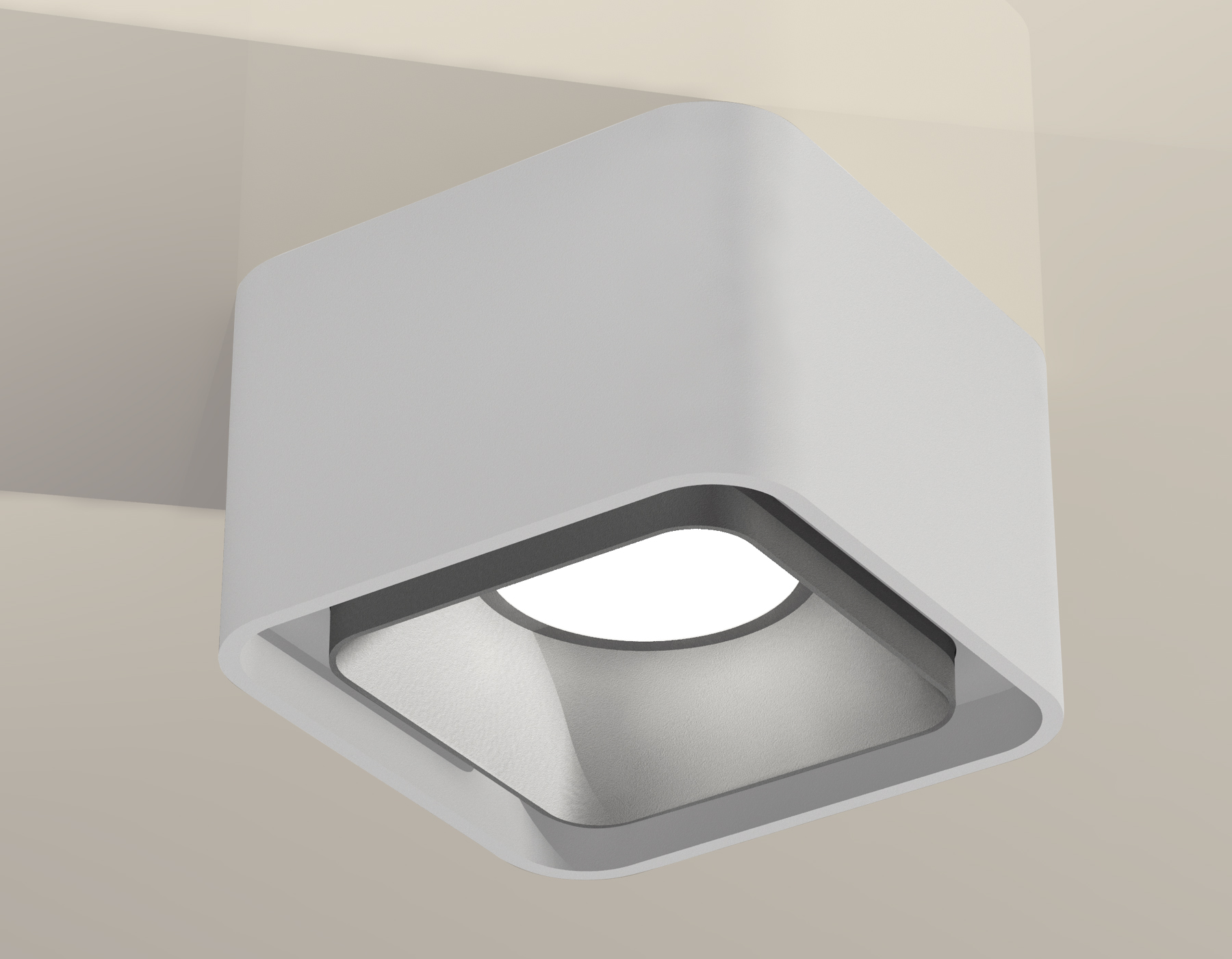 Комплект накладного светильника XS7832003 SWH/SSL белый песок/серебро песок MR16 GU5.3 (C7832, N7703)