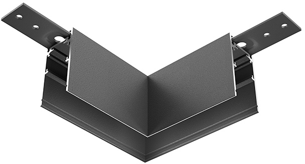 Коннектор угловой Exility накладной черный магнитный Maytoni Technical TRA034HCL-41B