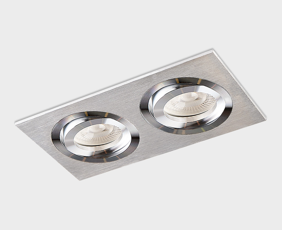 SAG203-4.304 silver/silver светильник встраиваемый