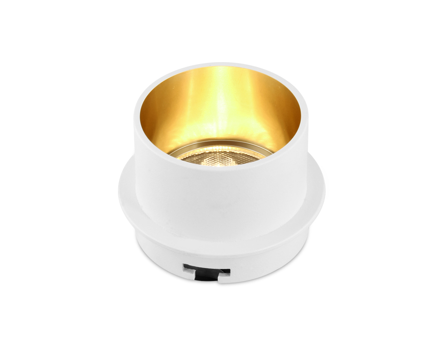 Встраиваемый точечный светильник MR16 TN201 WH/GD белый/золото GU5.3 D68*55