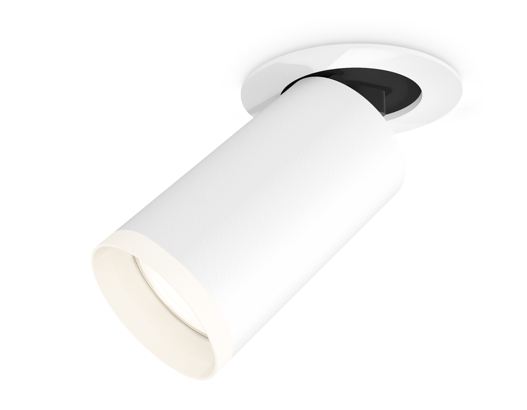 Комплект встраиваемого поворотного светильника с акрилом XM6322220 SWH/FR белый песок/белый матовый MR16 GU5.3 (A2241, C6322, N6246)