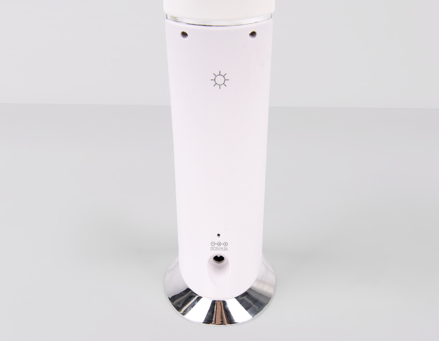 Светодиодная настольная лампа с дисплеем DE508 WH белый LED 3000-6400K 6W