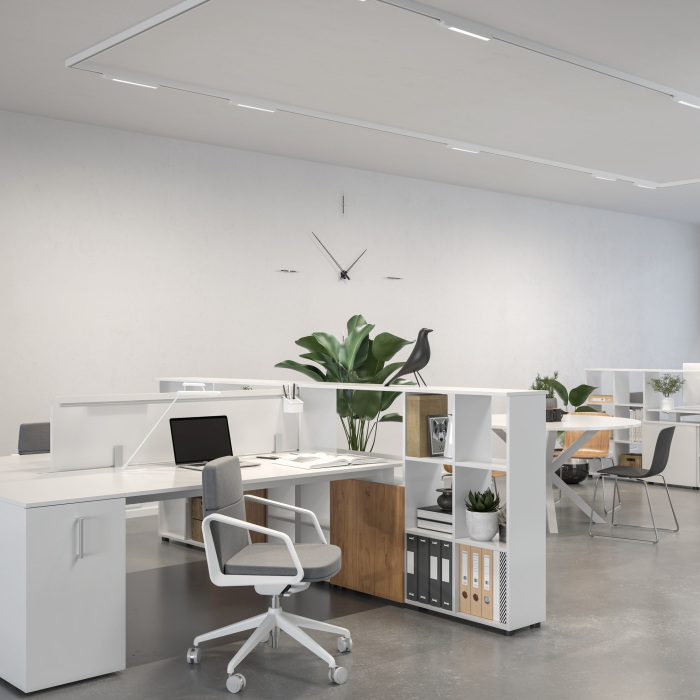 Трековый светильник Basis Unity 3000K 24Вт 110 однофазный Maytoni Technical TR000-1-24W3K-W