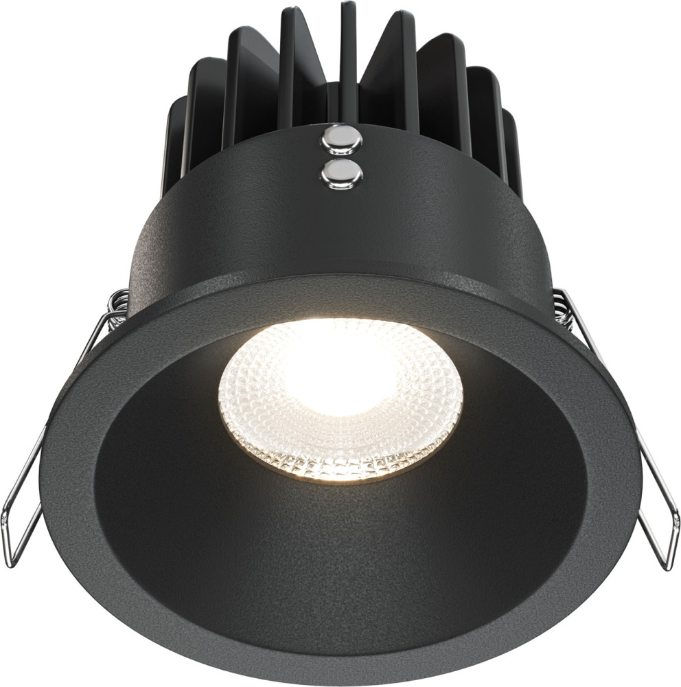 Встраиваемый светильник Zoom 4000K 1x12Вт 60 IP 65 LED Maytoni Technical DL034-L12W4K-B (dl034-l12w4k-b)