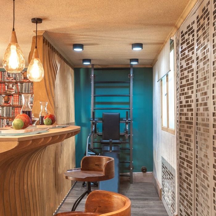 Накладной точечный светильник 1070 GX53 BK черный (electrostandart_a035975)