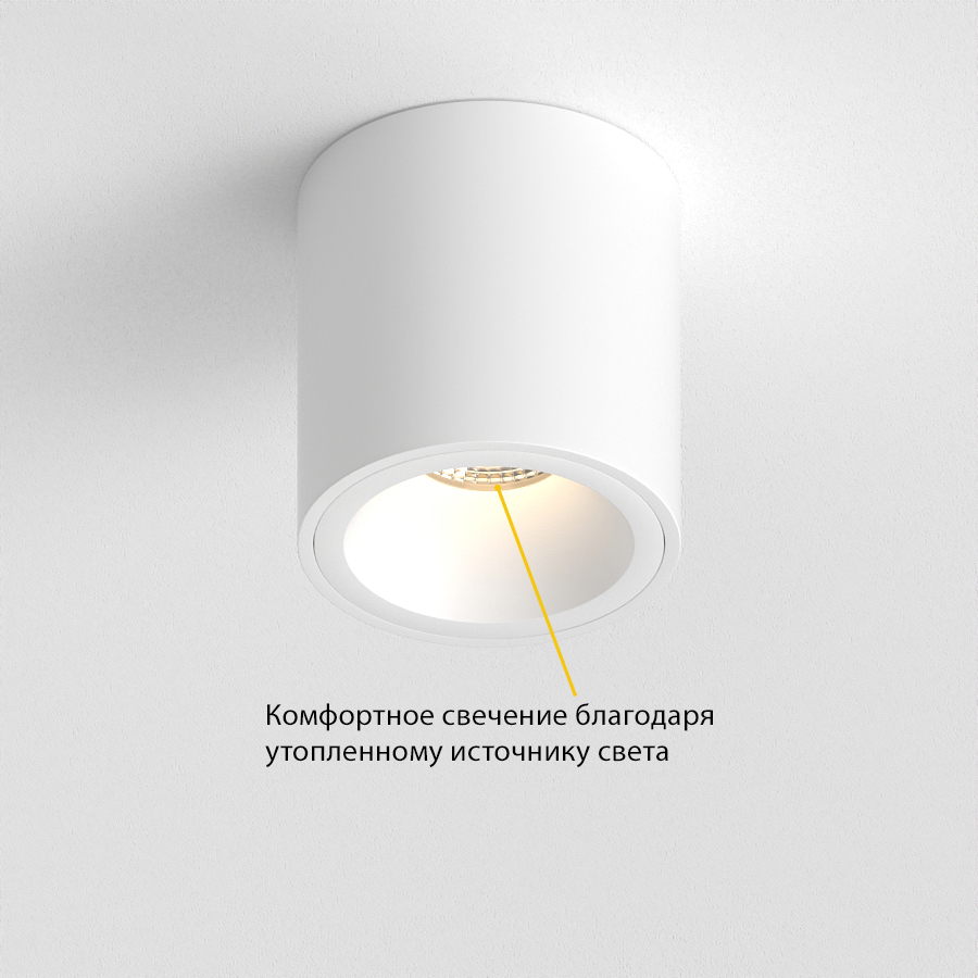 Накладной светильник под сменную лампу Ledron AO1706041 White (2818)