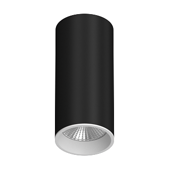 Накладной светодиодный светильник SLC739212W Black-White 4000K (10742)