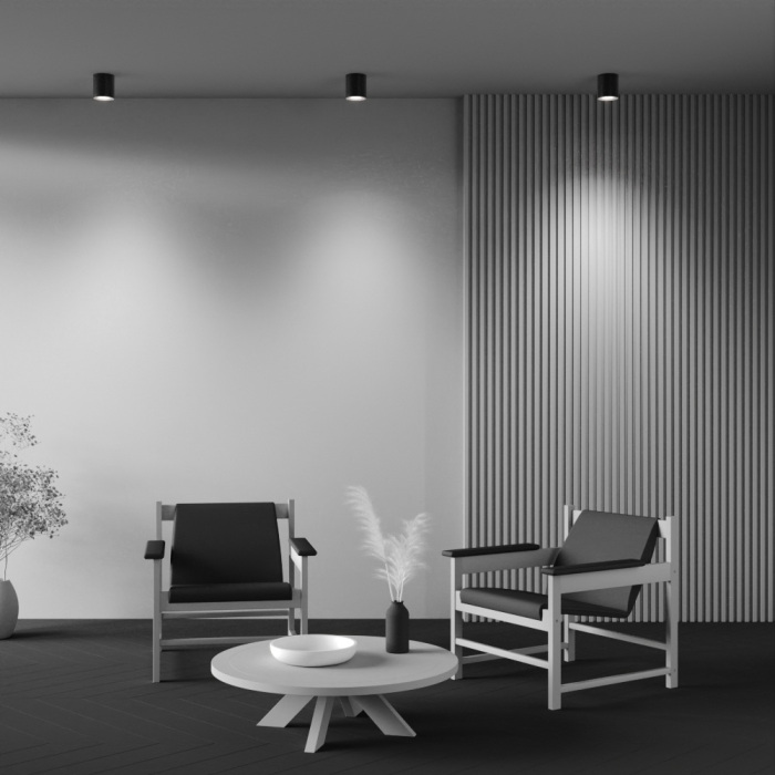 Потолочный светильник Maytoni Spark C094-GU10-B (c094-gu10-b)