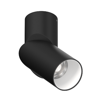 Накладной поворотный светодиодный светильник Ledron CSU0809 Black-White TRIAC (10114)