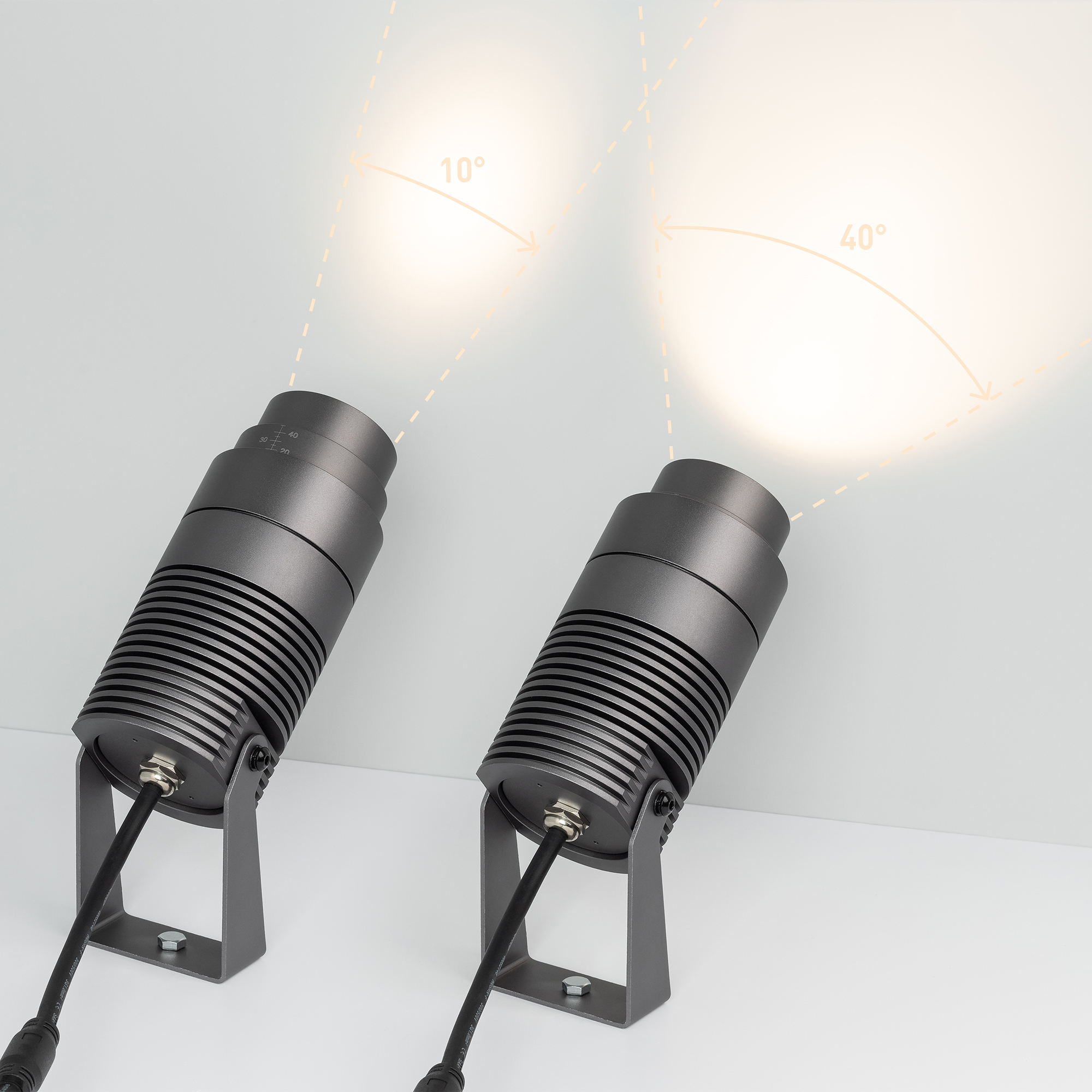 Светильник ALT-RAY-ZOOM-R75-18W Warm3000 (DG, 10-40 deg, 230V) (Arlight, IP67 Металл, 3 года) 032562