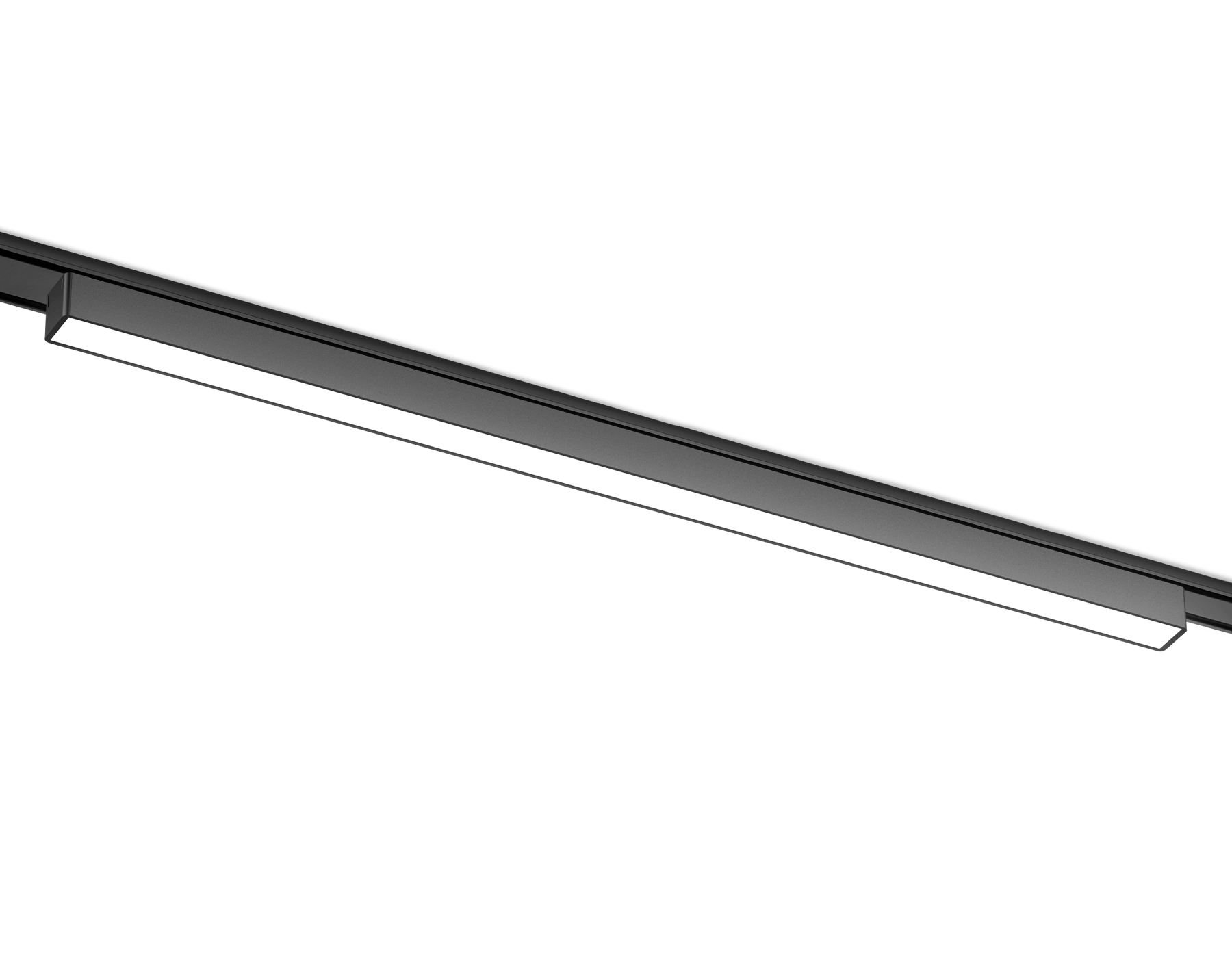 Светильник светодиодный трековый для шинопровода Magnetic Ultra Slim GV1455 BK черный IP20 20W 4200K 48V 615*26*24