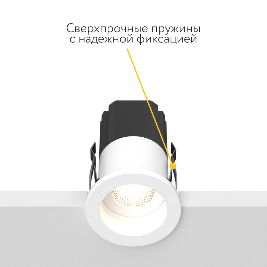 Встраиваемый светодиодный светильник Ledron SL74213 White (8551)