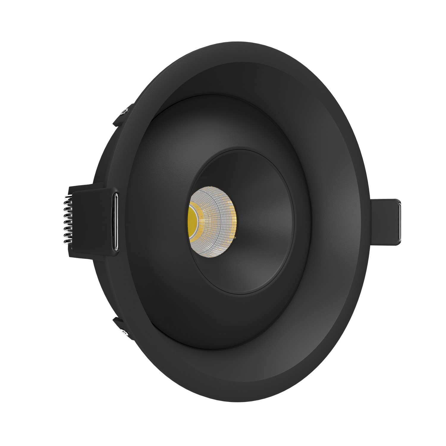 Встраиваемый поворотный светодиодный светильник Ledron KRIS IN Black (2223)