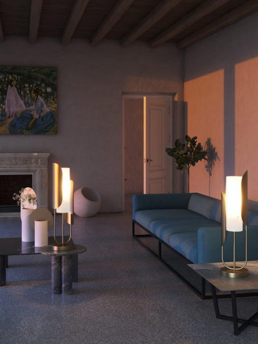 Интерьерная настольная лампа с выключателем Сipresso Z014TL-01G (z014tl-01g)