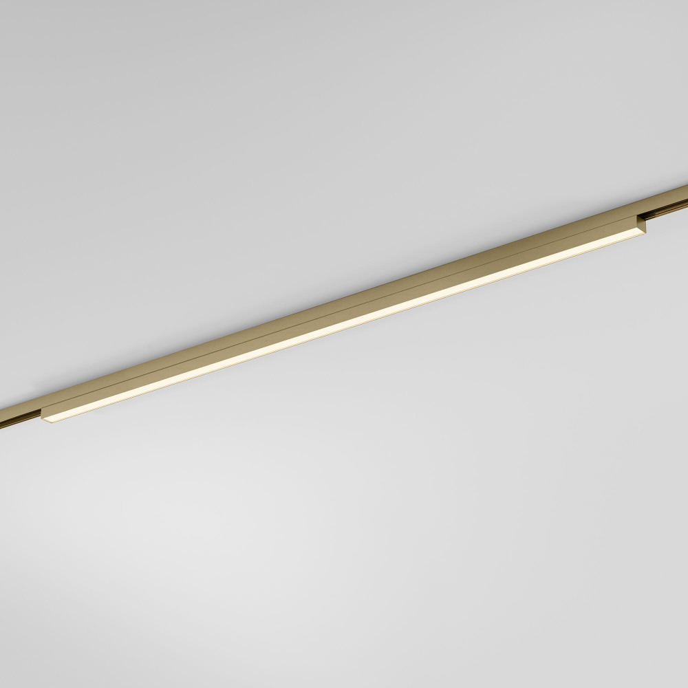 Трековый светильник магнитный Elektrostandard Line Magnetic Brass Line 8552701 24W 48V 3000K латунь (a069635)